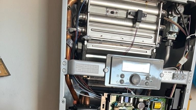 Failed Tankless Water Heater Recirculation Pump Photo